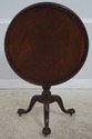 72919: BAKER Stately Homes Mahogany Tilt Top Table