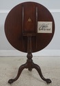 72919: BAKER Stately Homes Mahogany Tilt Top Table