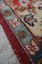 LF72929: Oriental Style Wool Rug w. Geometric Patt