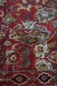 LF72929: Oriental Style Wool Rug w. Geometric Patt