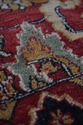 LF72929: Oriental Style Wool Rug w. Geometric Patt