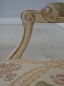 L72695: Pair Of Crackle Paint Louis XV Fauteuils A