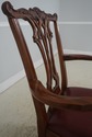 L72938: Set of 6 STICKLEY Mahogany Chippendale Din