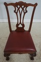 L72938: Set of 6 STICKLEY Mahogany Chippendale Din