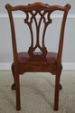 L72938: Set of 6 STICKLEY Mahogany Chippendale Din