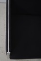 F72959: Pair JENS RISOM Black & Chrome Mid Century