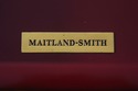 L72917: MAITLAND SMITH Chinoiserie Decorated Marbl