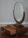 72918: Art Deco Style Walnut & Chrome Dressing Mir
