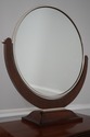 72918: Art Deco Style Walnut & Chrome Dressing Mir