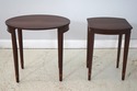 72949: BAKER Federal Style Inlaid Mahogany Nesting