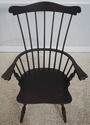 L72964: Set of 8 Black Crackle Painted Finish Wind