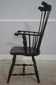 L72964: Set of 8 Black Crackle Painted Finish Wind
