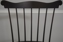 L72964: Set of 8 Black Crackle Painted Finish Wind