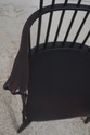 L72964: Set of 8 Black Crackle Painted Finish Wind