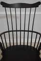 L72964: Set of 8 Black Crackle Painted Finish Wind