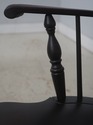 L72964: Set of 8 Black Crackle Painted Finish Wind