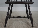 L72964: Set of 8 Black Crackle Painted Finish Wind