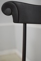 L72964: Set of 8 Black Crackle Painted Finish Wind