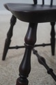 L72964: Set of 8 Black Crackle Painted Finish Wind