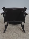 L72964: Set of 8 Black Crackle Painted Finish Wind