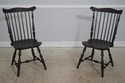 L72964: Set of 8 Black Crackle Painted Finish Wind