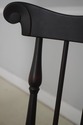 L72964: Set of 8 Black Crackle Painted Finish Wind