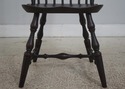 L72964: Set of 8 Black Crackle Painted Finish Wind