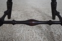 L72964: Set of 8 Black Crackle Painted Finish Wind