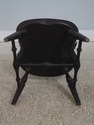 L72964: Set of 8 Black Crackle Painted Finish Wind