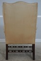 72866: Antique Chippendale Mahogany Wing Chair w. 