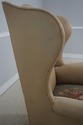 72866: Antique Chippendale Mahogany Wing Chair w. 