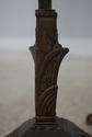 L72898: Vintage Art Deco Metal Floor Lamp w. Beade