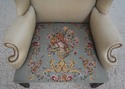 72866: Antique Chippendale Mahogany Wing Chair w. 