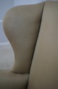 72866: Antique Chippendale Mahogany Wing Chair w. 