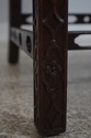 72866: Antique Chippendale Mahogany Wing Chair w. 