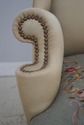 72866: Antique Chippendale Mahogany Wing Chair w. 