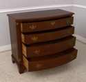 L68247: LEXINGTON Bow Front Cherry Dresser Chest
