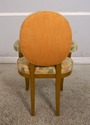 30664EC: Gold Decorated Floral Print Upholstered  