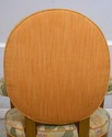 30664EC: Gold Decorated Floral Print Upholstered  