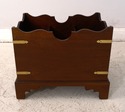 L68234: Chippendale Mahogany Magazine Rack