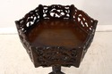 F68248: Black Forest Style Carved Pedestal Table