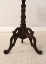 F68248: Black Forest Style Carved Pedestal Table