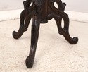 F68248: Black Forest Style Carved Pedestal Table