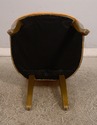 30664EC: Gold Decorated Floral Print Upholstered  