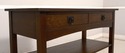 68243: STICKLEY Mission Oak 2 Drawer Arts & Crafts