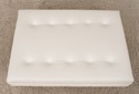 F49737EC: Modern Design Lucite Leg Bench Ottoman w