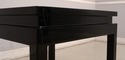  F51732EC: Modern Design Black Lacquer Occasional 