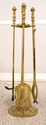 F44555EC: Quality Solid Brass 5 Piece Fireplace To