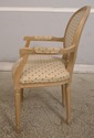 32785EC: Pair French Louis XV Style Medallion Back
