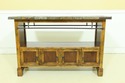 51923EC: Pair Stone Top Continental Style Console 